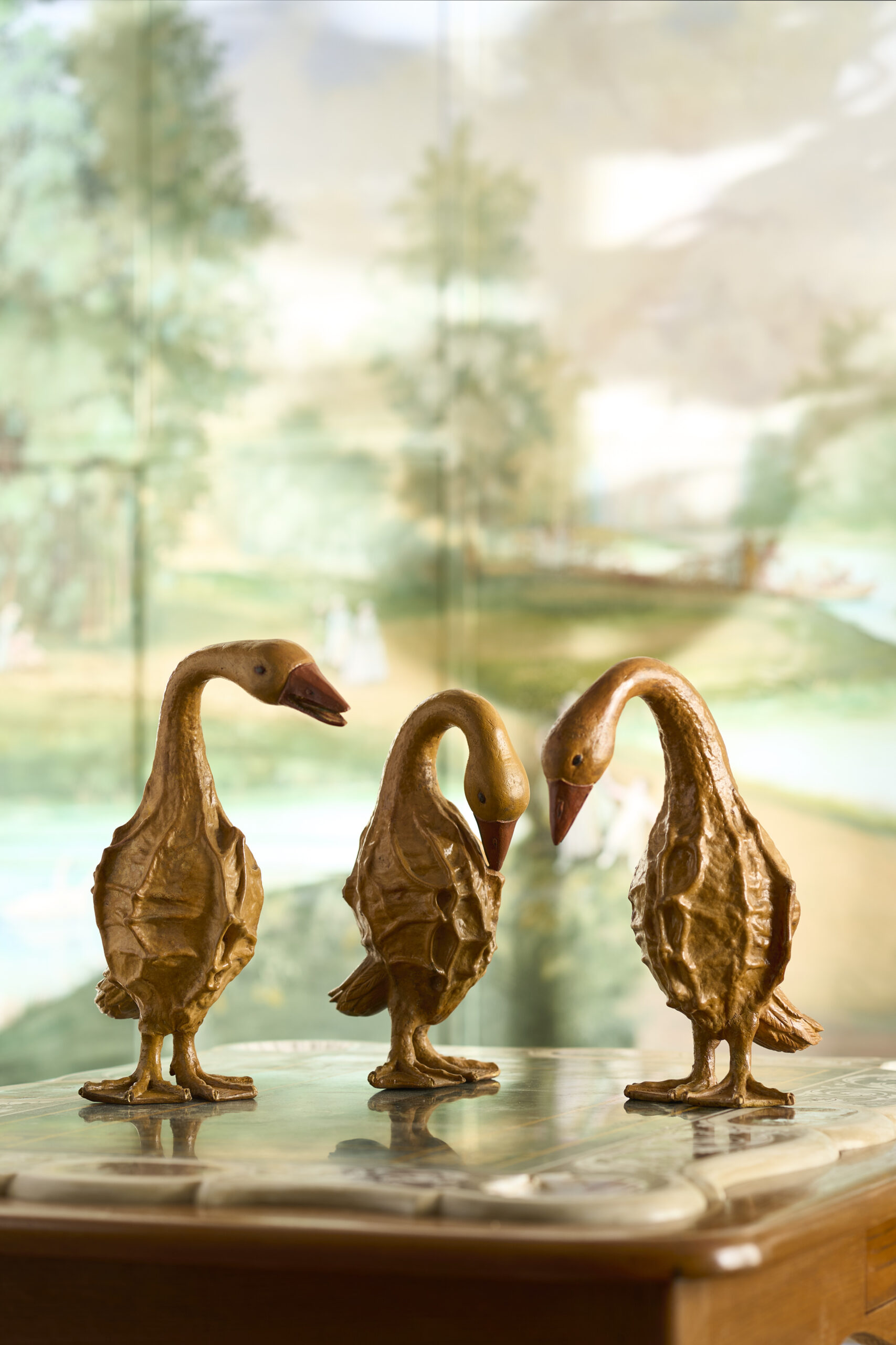 Scultura Decorativa Cigno